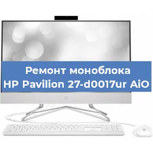 Замена термопасты на моноблоке HP Pavilion 27-d0017ur AiO в Екатеринбурге
